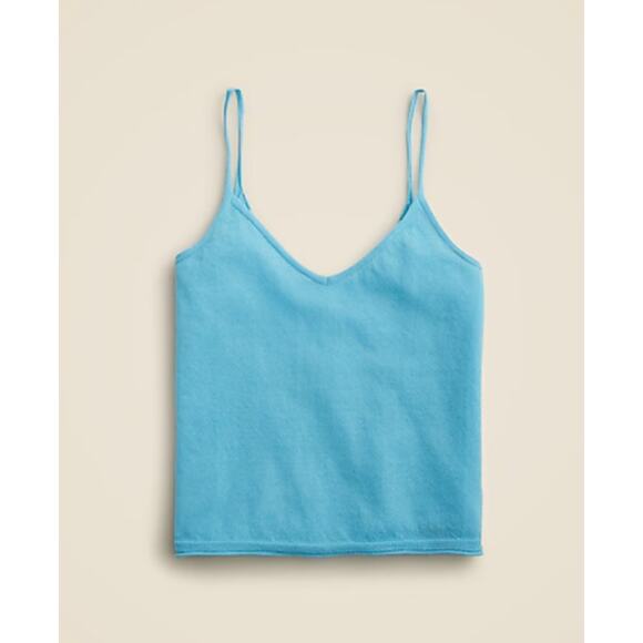 J Crew Cotton Gauze Tank Top XS NWOT Blouse CJ434 J.Crew Resort Travel Shirt - Picture 2 of 6